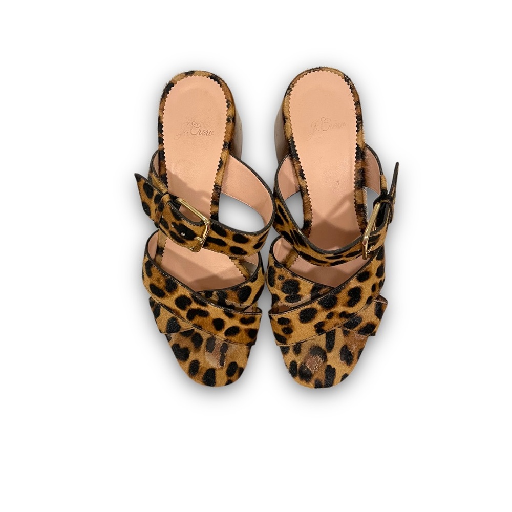 J. CREW Calf Hair Sandals - Picture 6 of 14